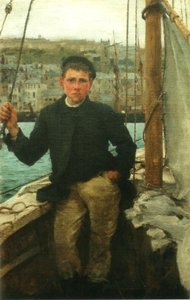 Portrét Jacka Rollinga od Henry Scott Tuke