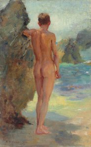 Lapač, 1912 od Henry Scott Tuke
