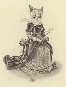 Constancia vévodkyně z Lancasteru, manželka Johna Of Gaunta od Henry Shaw