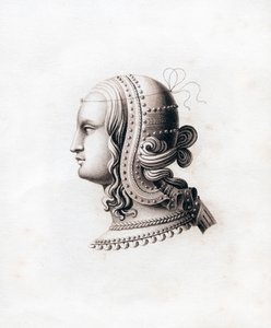 Pokrývka hlavy, začátek 16. století, 1843. od Henry Shaw