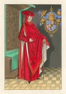 Philip, vévoda z Burgundska, c 1460 od Henry Shaw