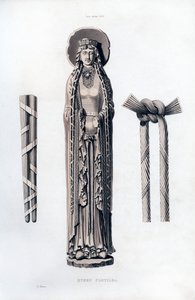 Královna Clotilda, c1100, 1843. od Henry Shaw