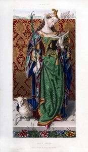 Svatá Anežka, c1520, 1843.