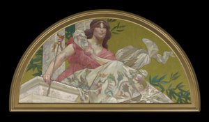 Múza komedie, 1893 od Henry Siddons Mowbray