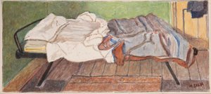 Táborová postel, kolem roku 1930