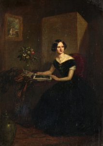 Portrét dámy (olej na plátně) od Henry Spurrier Parkman