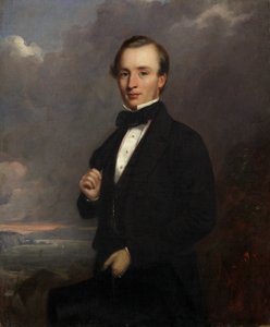 Portrét mladého muže (olej na plátně) od Henry Spurrier Parkman