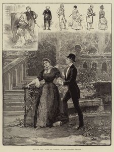 Sketches from Lords and Commons, v Haymarket Theatre od Henry Stephen Ludlow