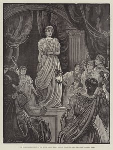 Shakespearovská show v Royal Albert Hall, Tableau Vivant of Scene ze Zimní pohádky od Henry Stephen Ludlow
