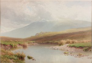 Horská krajina, konec 19. století