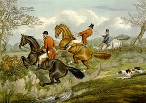 Scrambling Over a Hedge, deska z 