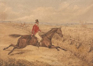 Nabíjení volského plotu od Henry Thomas Alken