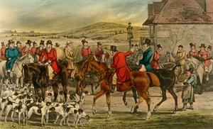 Pan Jorrocks uvádí Yorkshiremana do Surrey, 1838 od Henry Thomas Alken