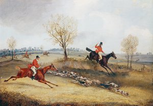 Přes plot od Henry Thomas Alken
