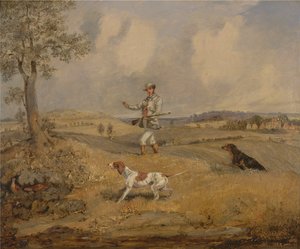 Partridge Střelba od Henry Thomas Alken