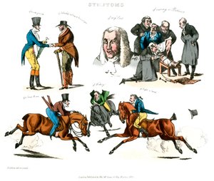 Symptomy pobavení, 1822. od Henry Thomas Alken