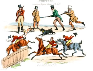 Symptomy pobavení, 1822. od Henry Thomas Alken