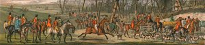 The Hunt - The Meet, 1820, 1890. od Henry Thomas Alken