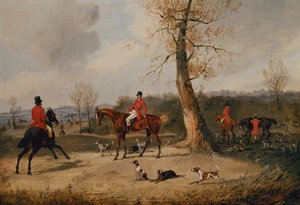 The Meet (olej na plátně) od Henry Thomas Alken