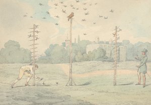 „Národní sporty Velké Británie“, 1821: pašování vlny od Henry Thomas Alken