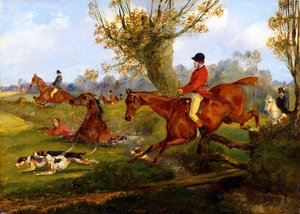 Waterjump, kolem roku 1840 od Henry Thomas Alken