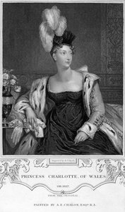 Princezna Charlotte Augusta z Walesu, 19. století.