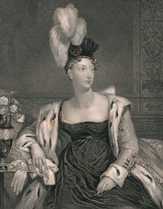 Princezna Charlotte z Walesu, c1817, počátek poloviny 19. století.