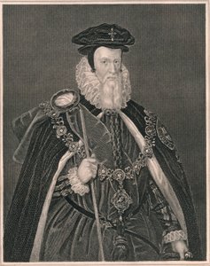 William Cecil, Lord Burghley., počátek poloviny 19. století.