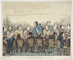 Vědecká ročenka, 1837 (barevný lept) od Henry Thomas after De La Beche