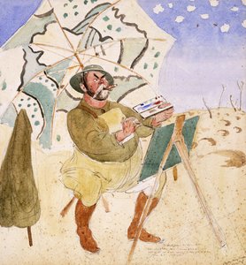 John Singer Sargent Painting od Henry Tonks