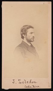 Portrét Jose Castulo Zeledon 1846-1923, 1868.