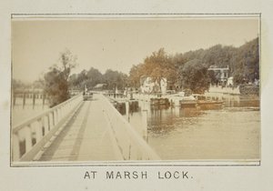 Na zdymadle Marsh Lock