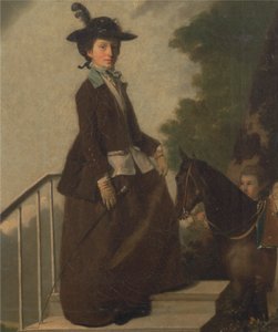 Elizabeth Bridgman, sestra umělce od Henry Walton