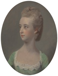 Portrét mladé ženy, možná slečny Nettlethorpe od Henry Walton