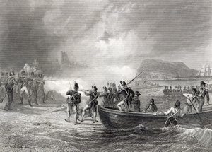 Pokus francouzské flotily přistát v Bantry Bay, Cork v roce 1796