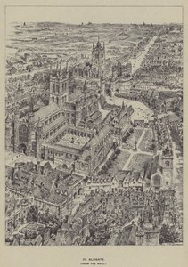Aldgate, ze západu od Henry William Brewer