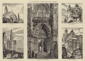Umělecká prohlídka na Lahn od Henry William Brewer