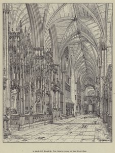 Old St Pauls, Severní ulička East Endu od Henry William Brewer