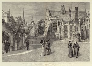 Malebný Londýn, Middle Temple Hall a zahrady