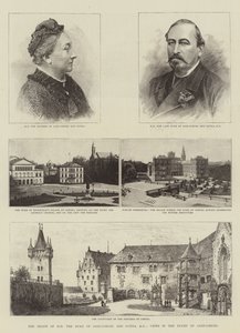 Smrt HH vévody ze Saxe-Coburg a Gotha, KG, Pohledy ve vévodství Saxe-Coburg od Henry William Brewer