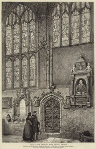 Pohled do kněžiště, kostel Nejsvětější Trojice od Henry William Brewer