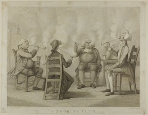 Kuřácký klub od Henry William Bunbury