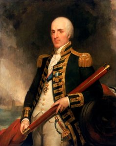 Kontradmirál sir Alexander John Ball (1757-1809) od Henry William Pickersgill