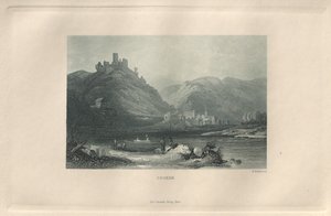 Malebné a romantické Porýní: Cochem, 1928.