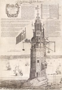 Eddystone Lighthouse, hospoda. C1762