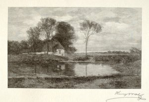 Farma v Normandii od Henry Wolf