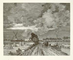 Blížící se bouře (Canal St. Omer) od Henry Wolf