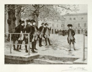 Bonaparte, nováček, ve škole v Brienne