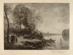 La Riviere a la Tour Lointaine od Henry Wolf