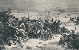 Marshal Ney Susifying The Rear-Guard of the Grand Army, 1812, 1896.